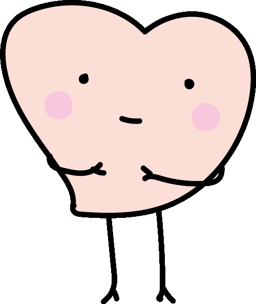 ハートのキャラクター